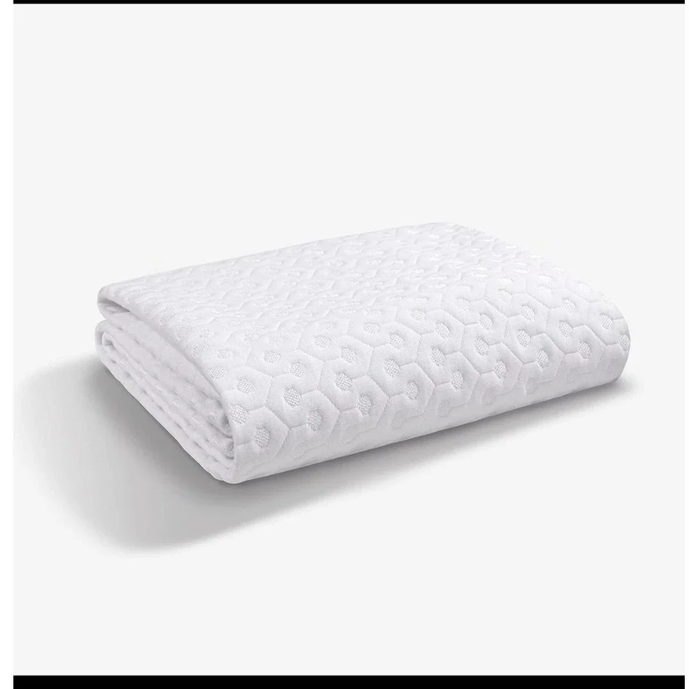 EUC Mattress Cover Bedgear Split King White Polyester BG-CCL-22-01 Powerband
